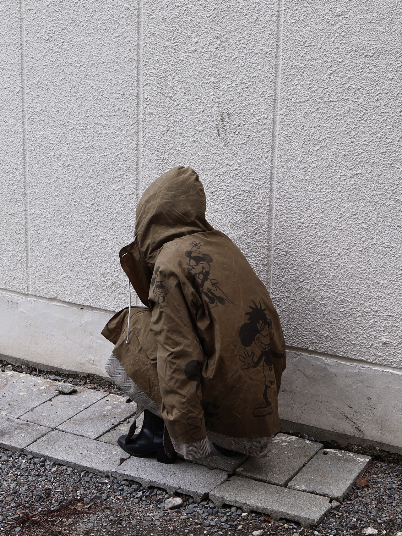 【26aw/joone joonam】herringbone adventure pants