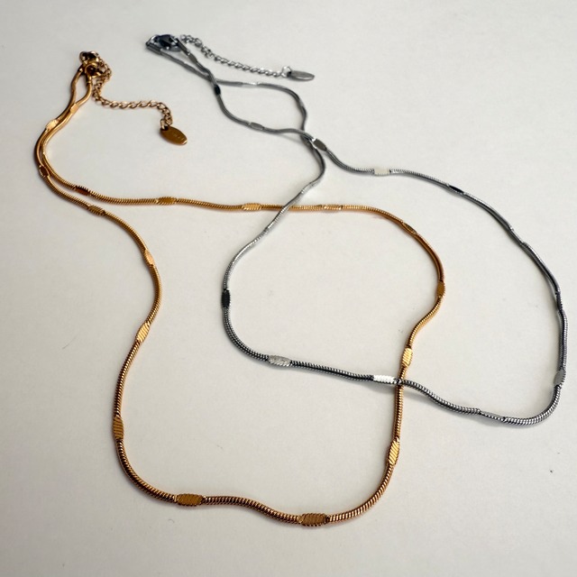 stainless steel necklace  ステンレスネックレス