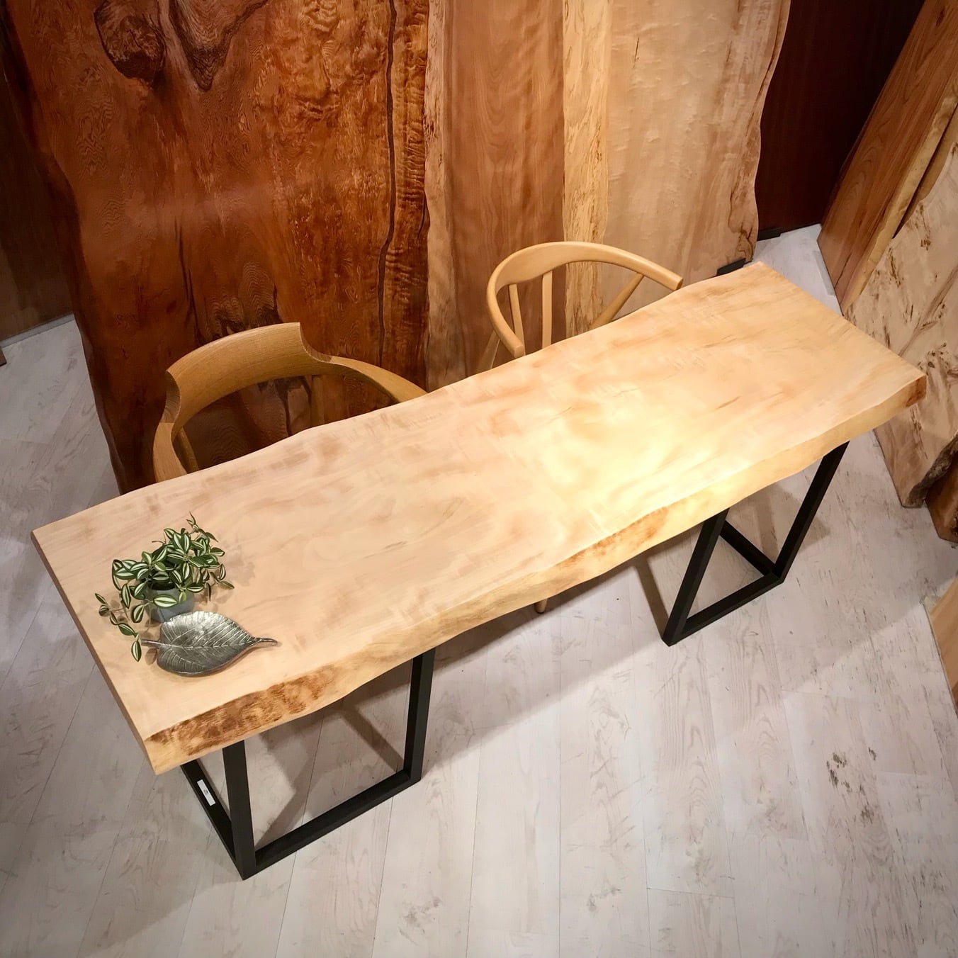 栃（トチ） 一枚板 | 千年家具 - 一枚板 テーブル専門店