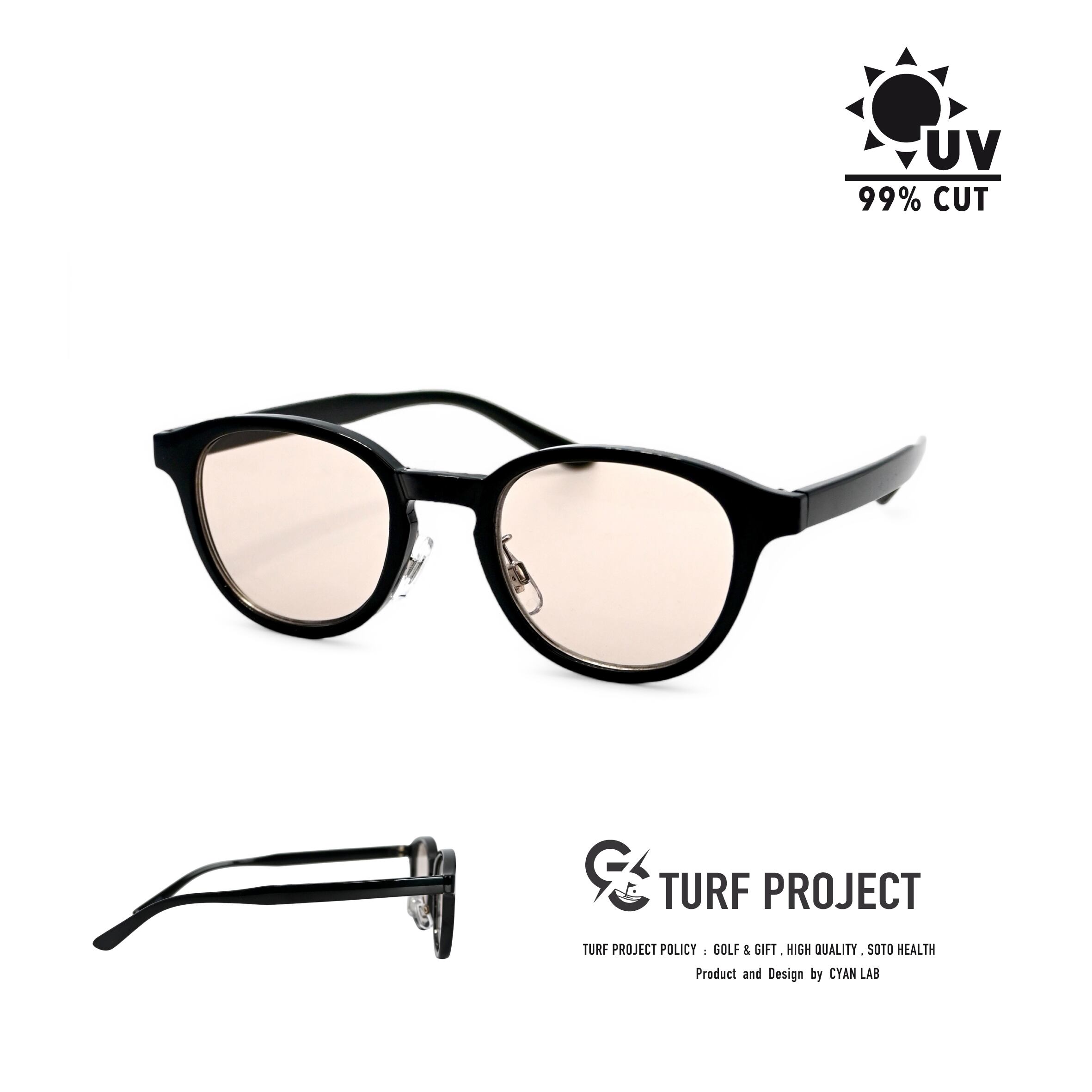 AIRGRAM / GOLF＆CITY サングラス /（形：ユニクラウンパント 色