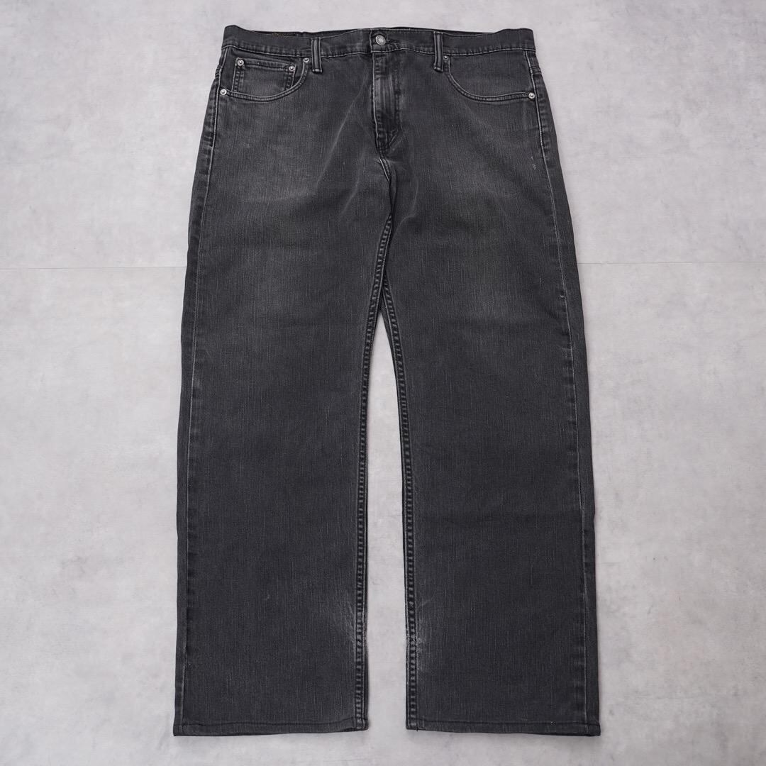 リーバイス569 W36 ブラックデニム 黒 ボトム 古着 縦落ち 14688 リーバイス569 W36 ブラックデニム 黒 ボトム 古着 縦落ち 14688