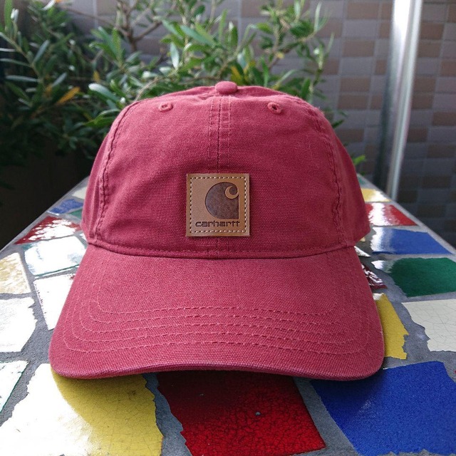 Carhartt カーハート Odessa Cap ダークバーンレッド キャップ 帽子 タルサタイム Tulsa Time オーバーオール ペインターの通販
