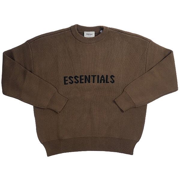 【L】 Essentials FOG ニット SSENSE 限定 ブラウン