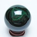マラカイト 丸玉 38mm スフィア 置物 一点物 141-8347