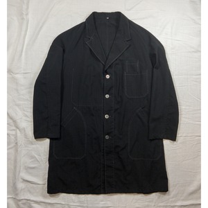 【1950-60s】"VETRA" French Black Maquignon Coat, Mint Condition!!