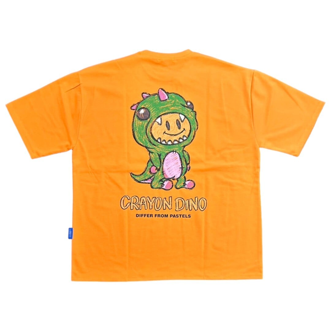 恐竜ニコちゃんTシャツ / White1435 | Jolly Clan