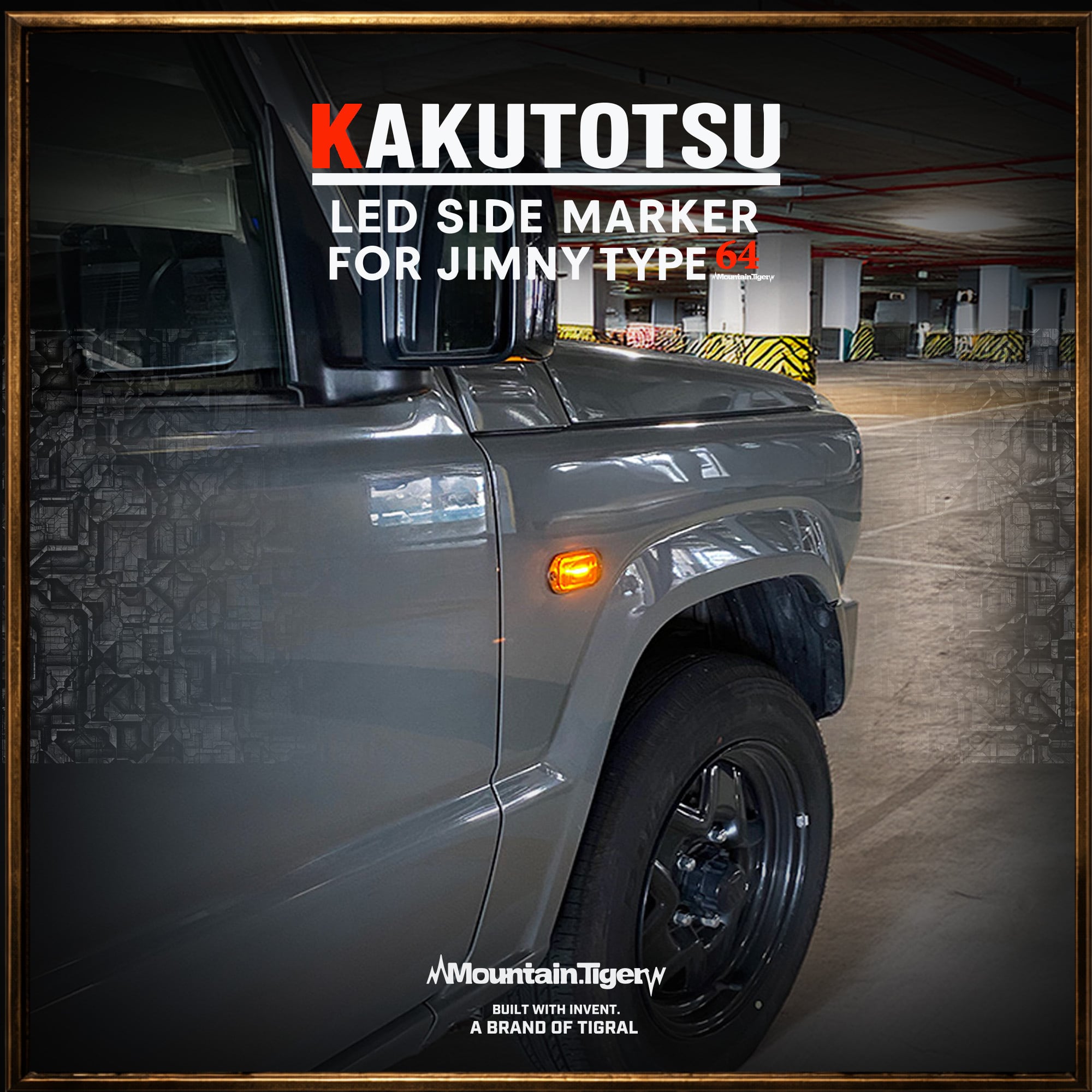 ジムニー LEDサイドマーカー KAKUTOTSU JB64/JB74/JC74対応（ネオ