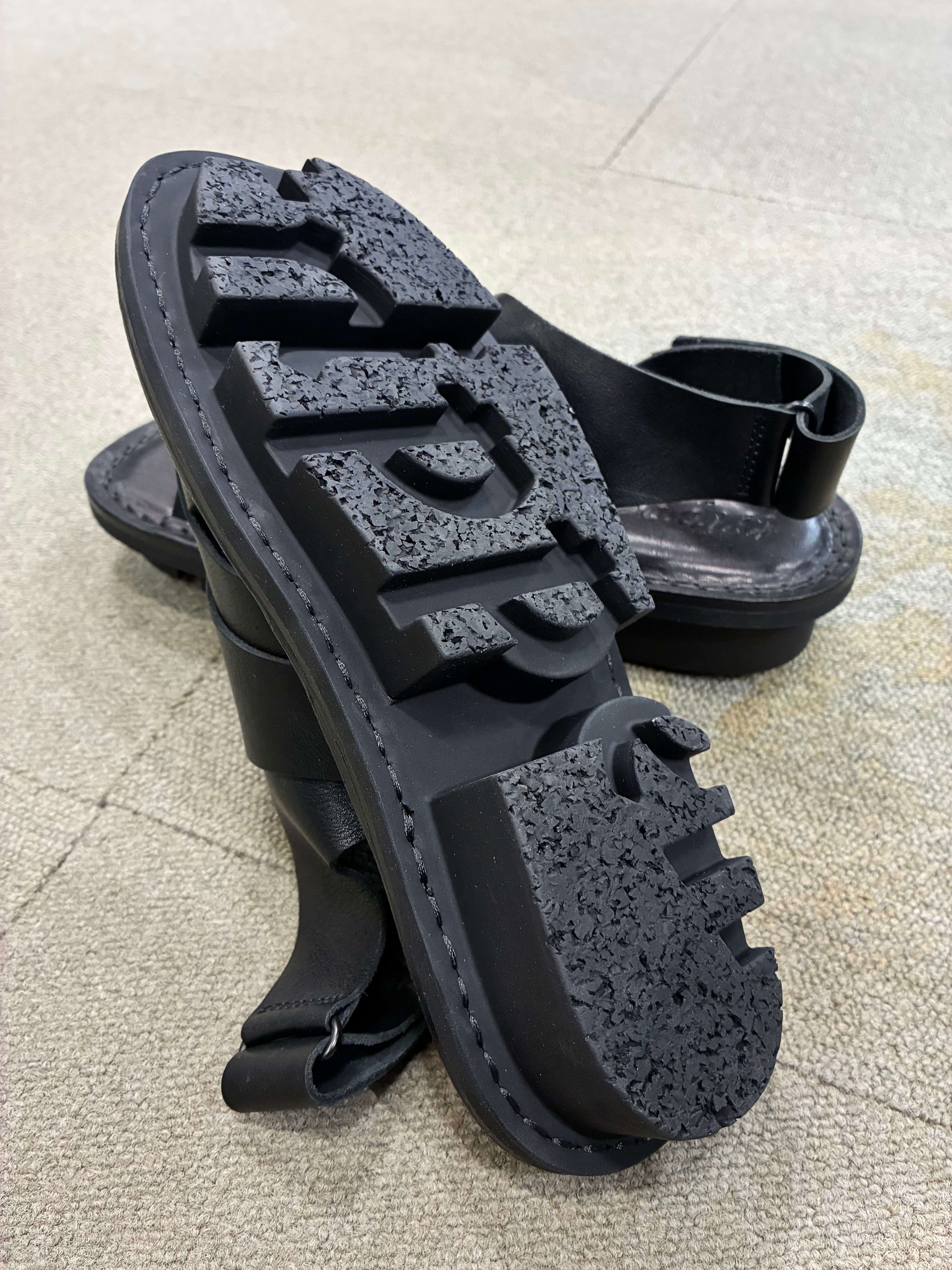 trippen トリッペン サンダル INFLUENCE BLACK-WAW | home web store