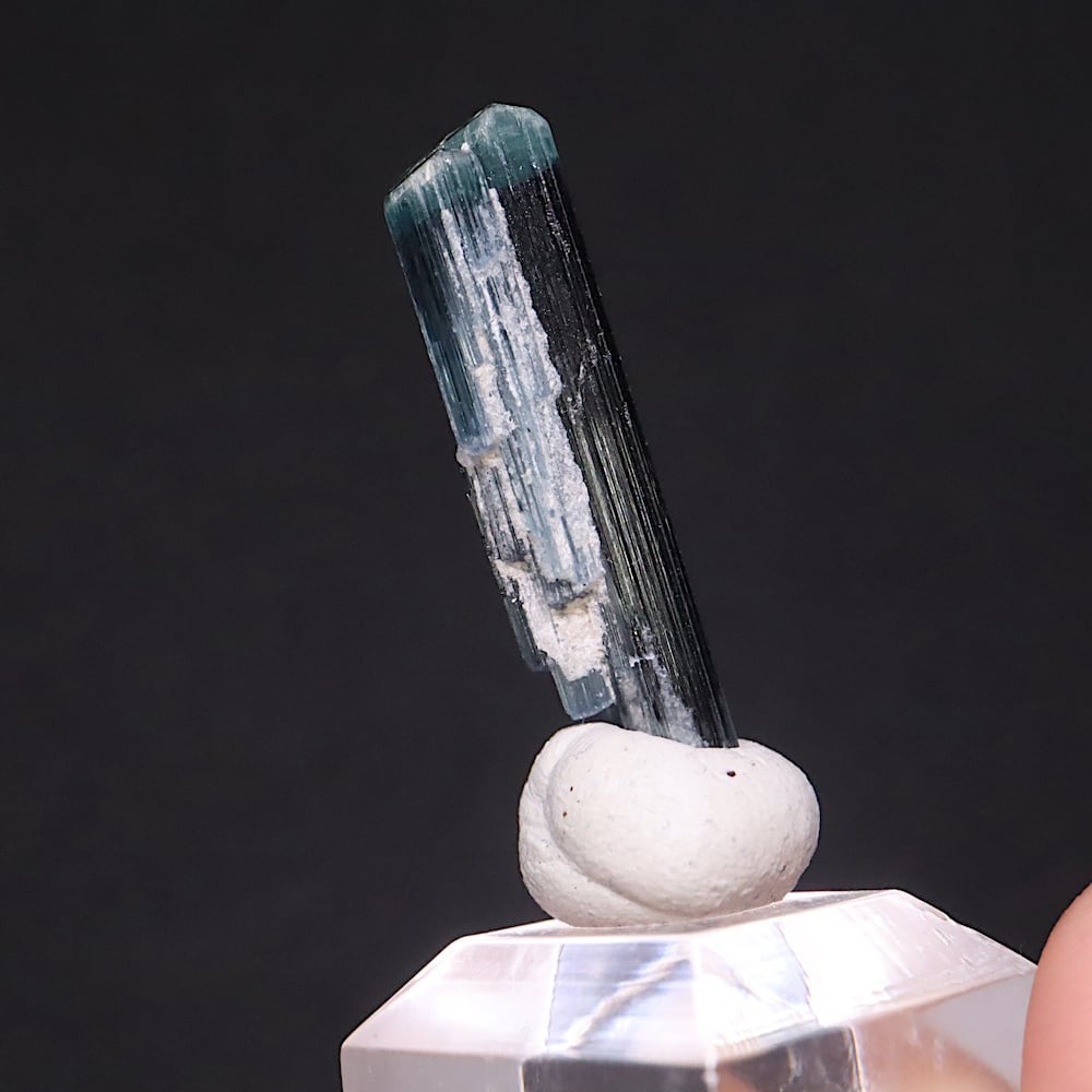 インディコライトトルマリン 電気石 2.1g T805 鉱物 天然石 原石