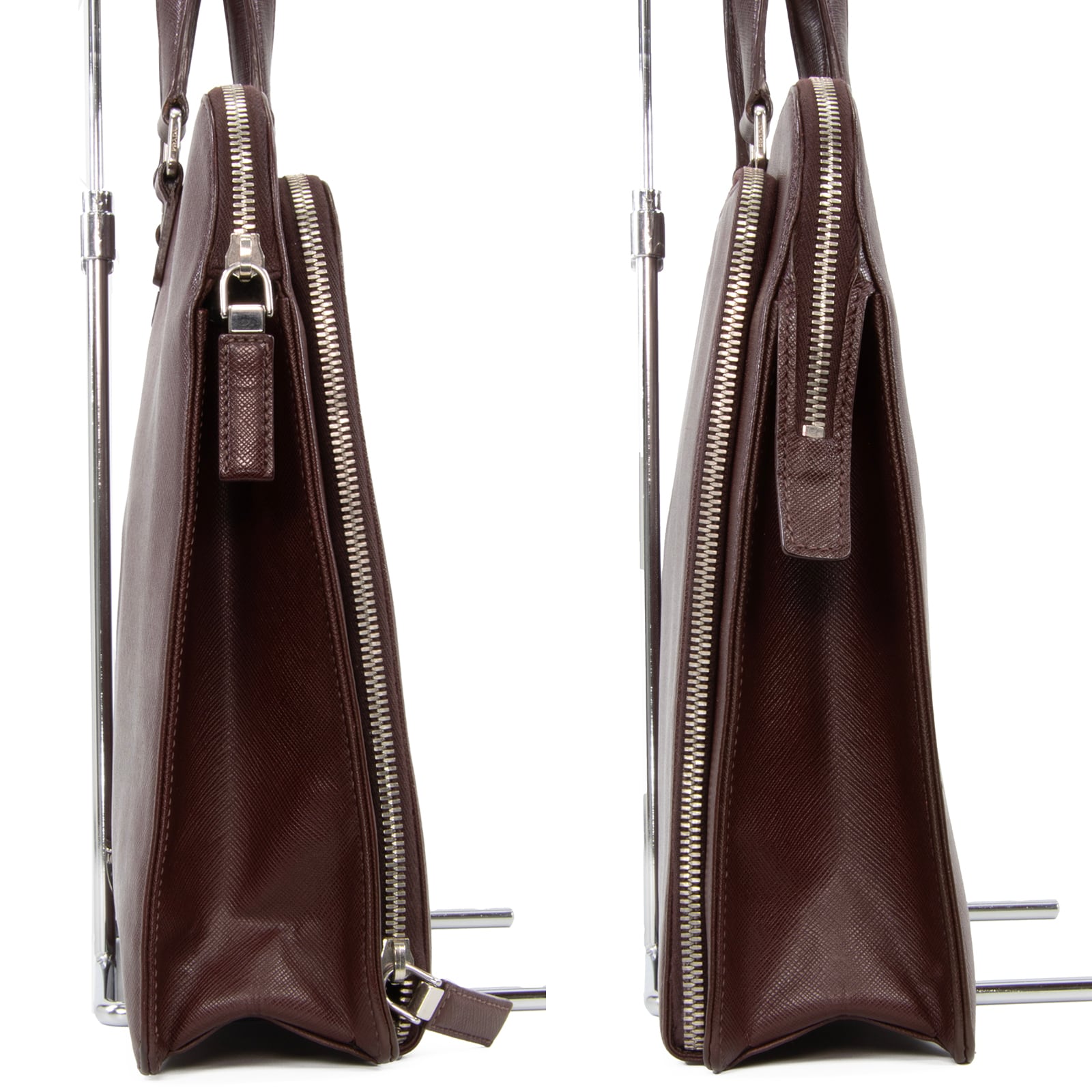 本物 送料無料 プラダ ハンドバッグ ビジネスバッグ メンズ