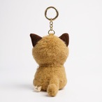 【ぬいぐるみチャーム】ラグドール／キーリング 猫 マスコット 動物 お土産 ギフト
