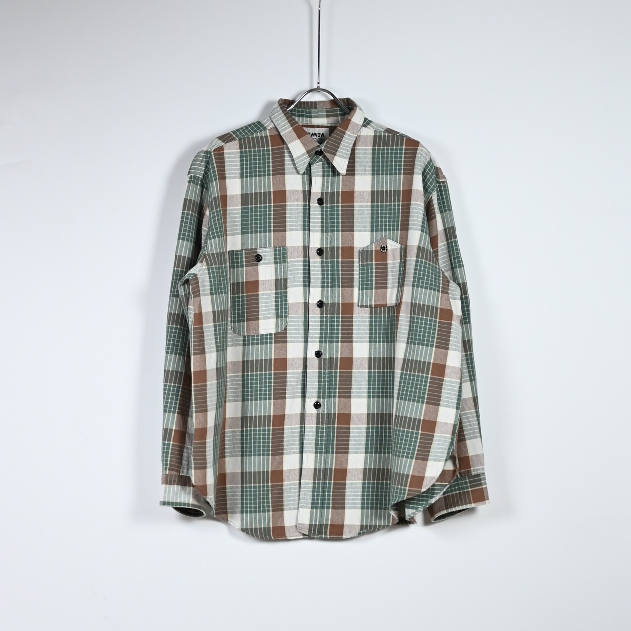 BOWWOW / MOUNTAIN POCKET FLANNEL SHIRT