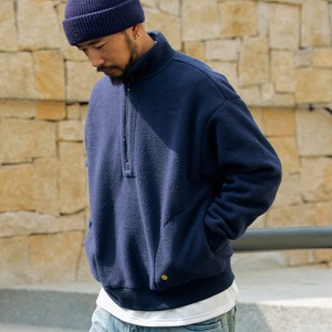 フリース スマイル プルオーバー A2014