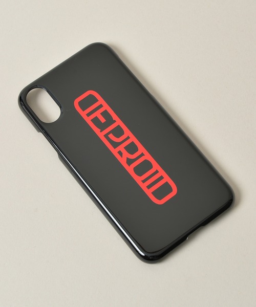 DEPROID　RED ROGO iPhoneX、XS Hard case (BLK) DP-102 　