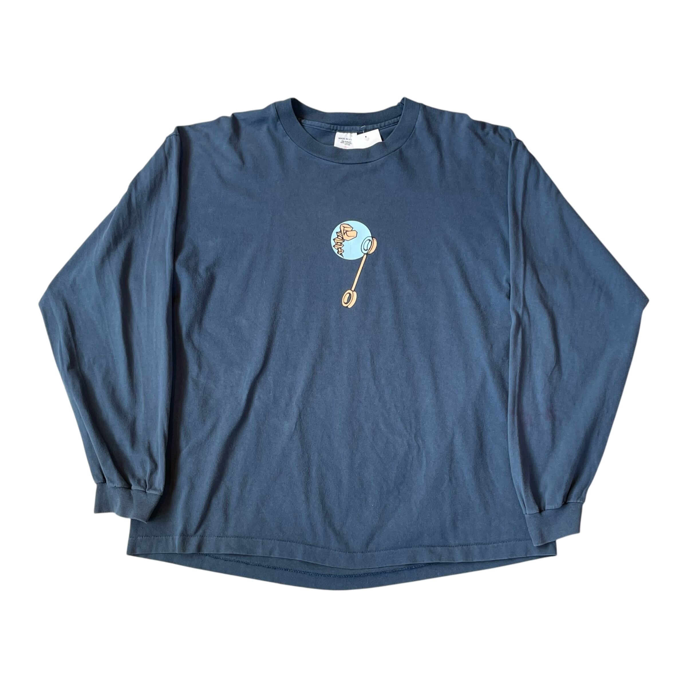 early 90s unknown "soap bubbles" L/S T-shirt