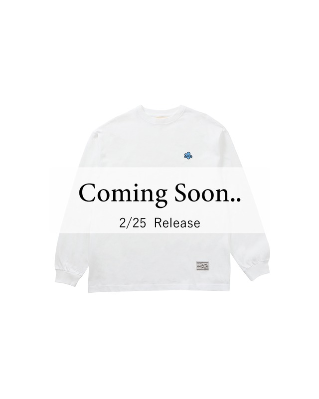 【#Re:room】FLOWER ICON WAPPEN LONG SLEEVE［REC885］