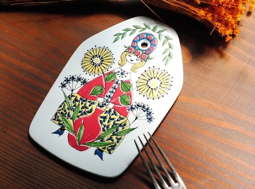 ノルウェー製 Figgjo Mons of Mille カッティングボード Turiデザイン フィッギオ 北欧 陶板 インテリア アンティーク ig2559