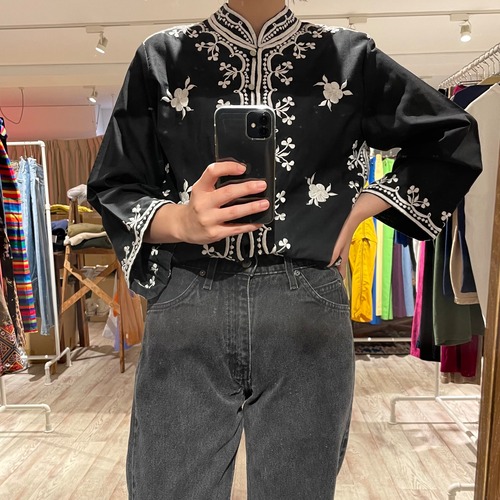 used embroidery shirt