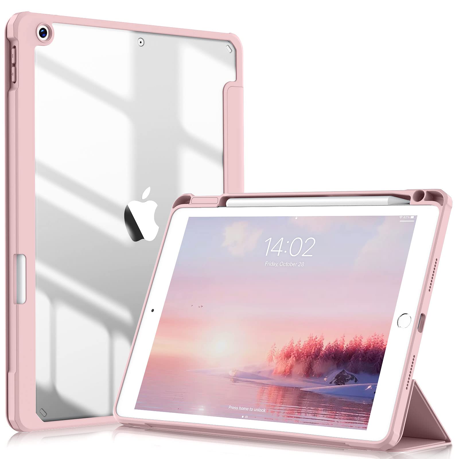 KenKe iPad 9世代 ケース 10.2 インチ 第9/8 /7世代 2021 2020 2019