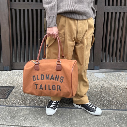 OLDMAN'S TAILOR / オールドマンズテーラー　ロゴボストンバック　AW694