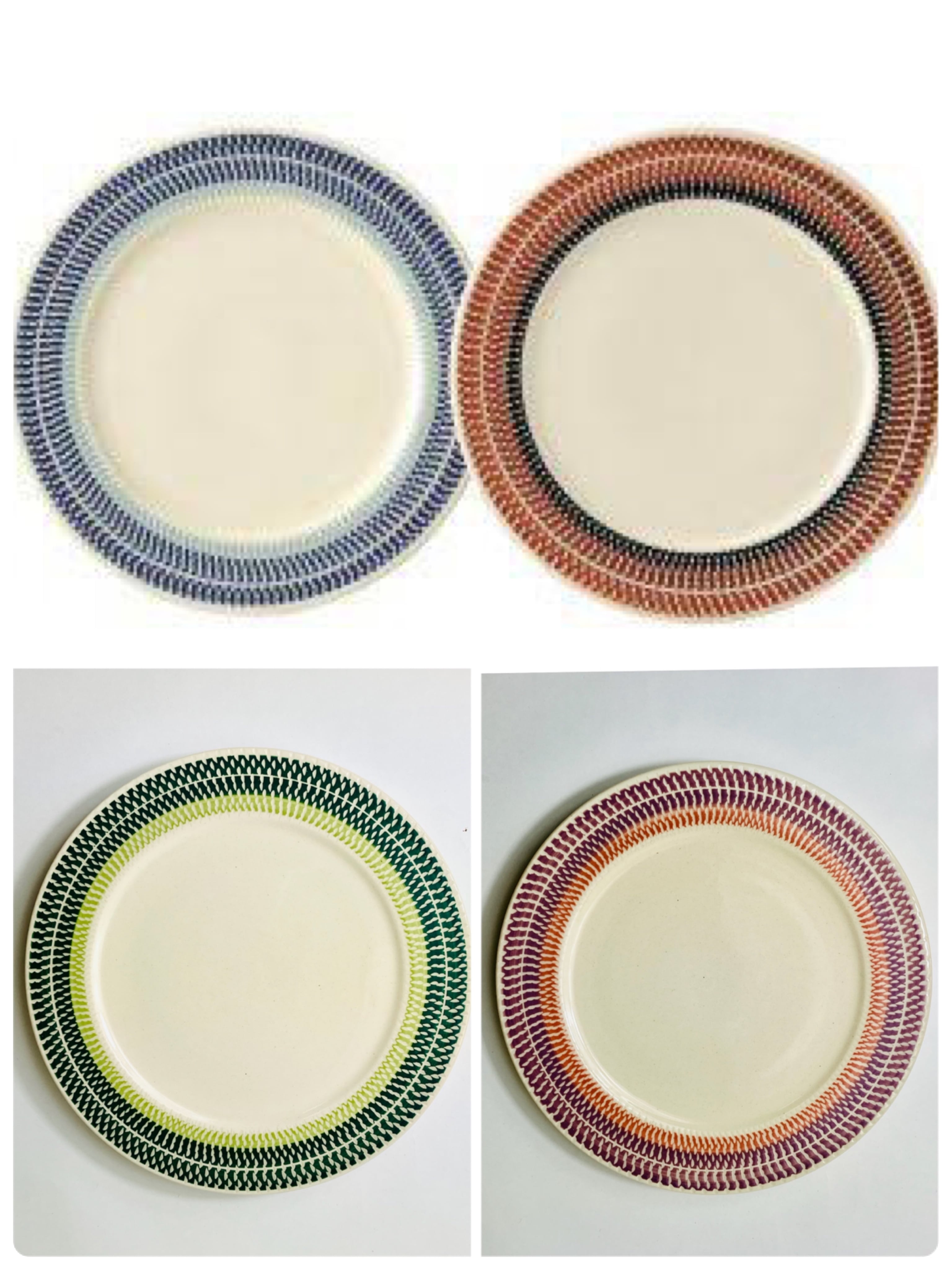 日展作家 祥風窯 曽根洋司 KANNA プレート 4カラー | 心結