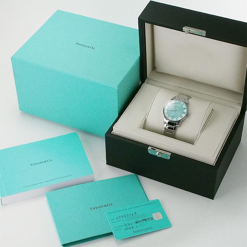 ティファニー TIFFANY&Co. アトラス 2バンド デイト クオーツ SS