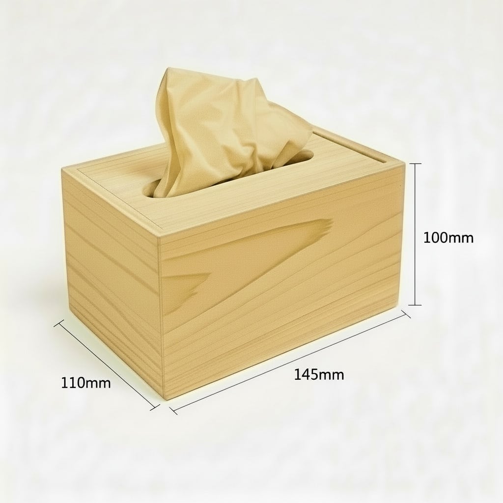 ティッシュケース ハーフサイズ◇無印良品対応◇ | マーキ工房