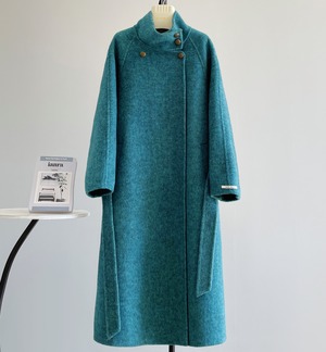 ブルーミング・シャドウズ 　スタンドカラーラグランコート　M25112