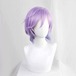コスプレ耐熱ウィッグ ラベンダー ブルーグレー 2トーン グラデーション ミディアム キャラクターウィッグ ★ツイステ/エペル 等 ★即納品★