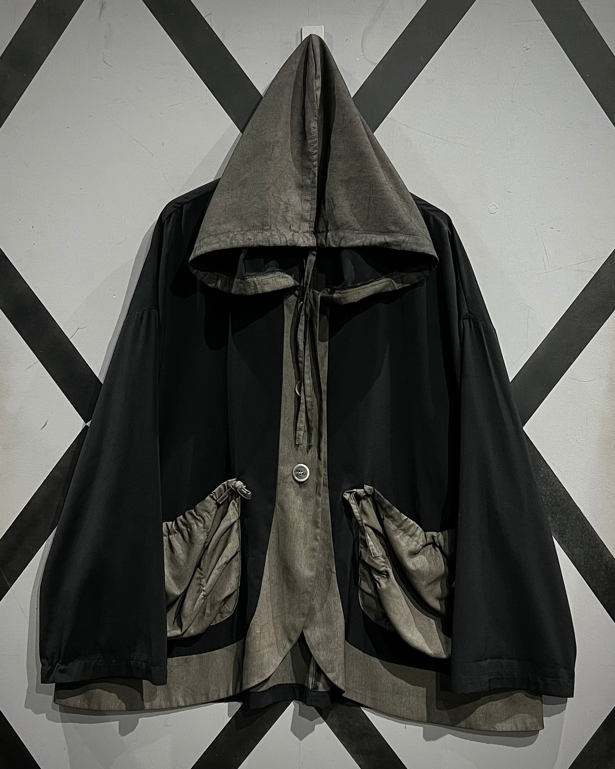 ジャケットブラックchiaki☺︎様 X VINTAGE】Drawcode Gimmick Vintage Loose Hoodie Jacket | Caka