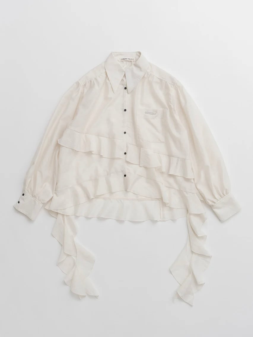 26AW | WOMEN】PRANK PROJECT プランクプロジェクト / シャツ / Sheer