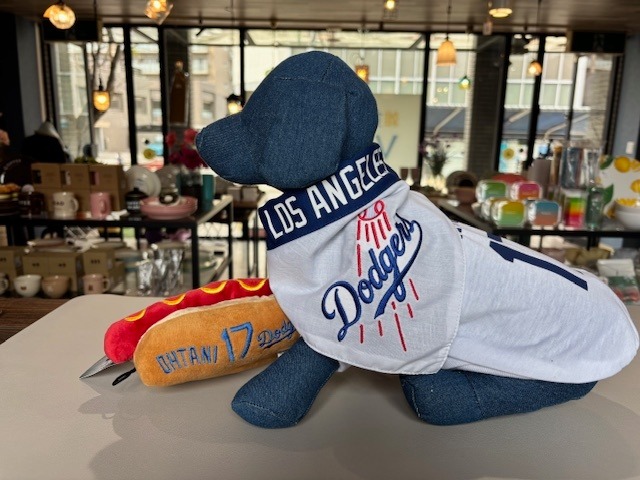 MLBの公式　ホットドッグ　トイ