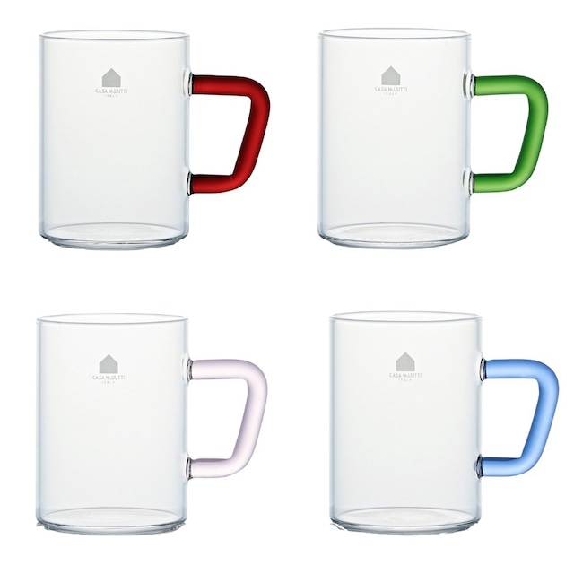 QUADRO クアドロ 耐熱ガラス マグ 350ml