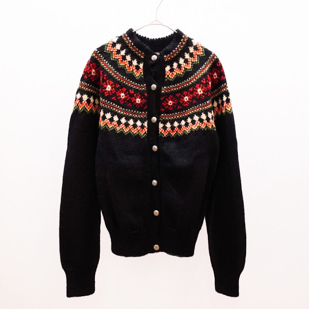 70's multi stripe pile gown RD / ヴィンテージ マルチストライプ