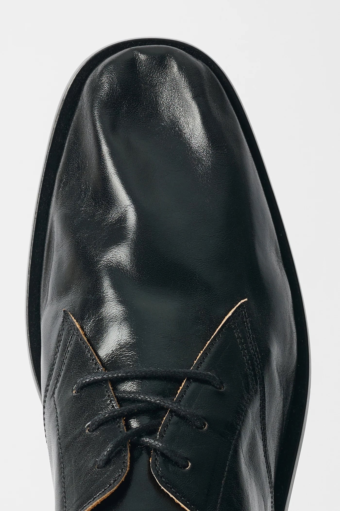 OUR LEGACY COLLAPSING CONSULTANT True Dye Black Leather A2257CCT