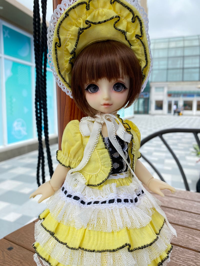 幼SD スーパードルフィー服 ドール衣装 メイドコスチュームセット