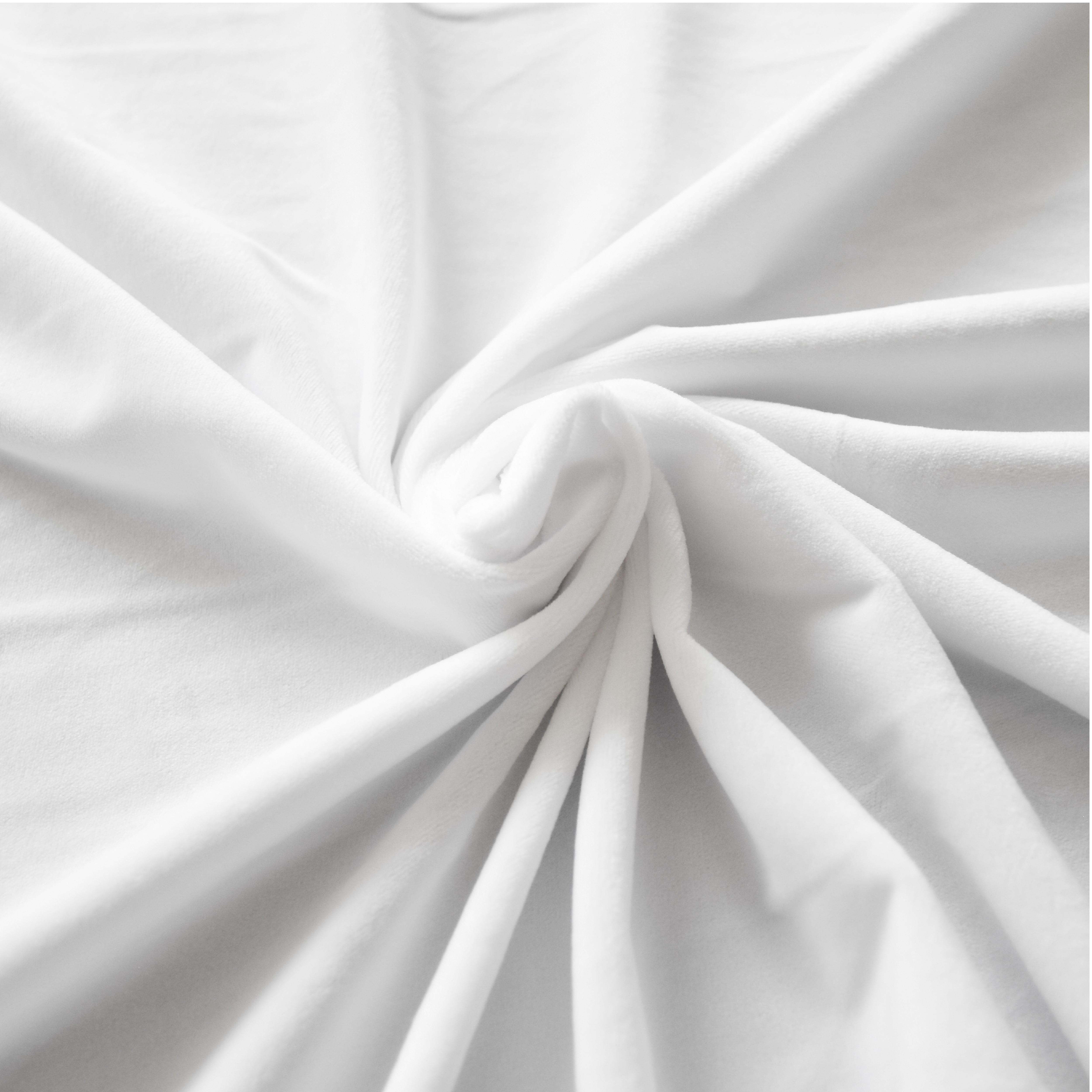 ソフトボア1.5mm(ホワイト)SB011 ぬいぐるみ用短毛ボア生地 20cm