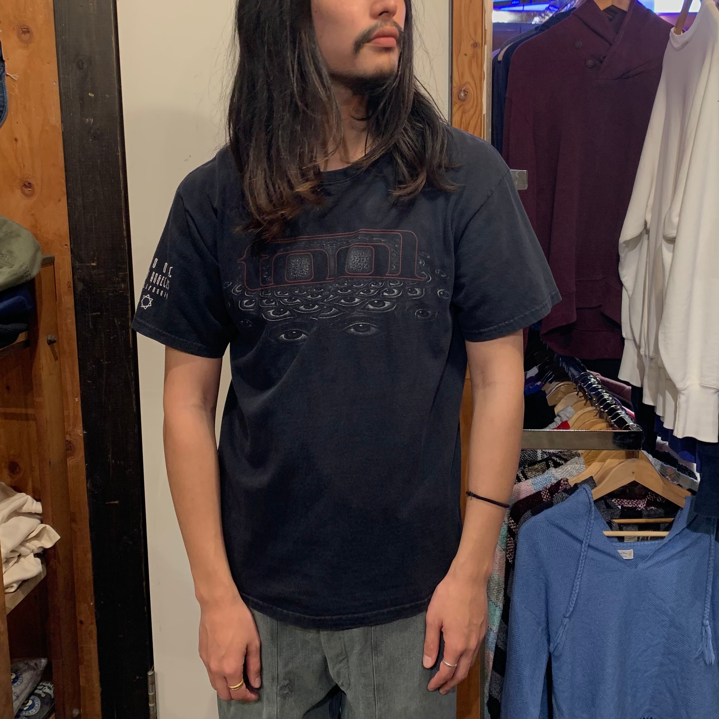 1990's USA製 TOOL トゥール バンド Tシャツ ロック メタル 半袖 黒