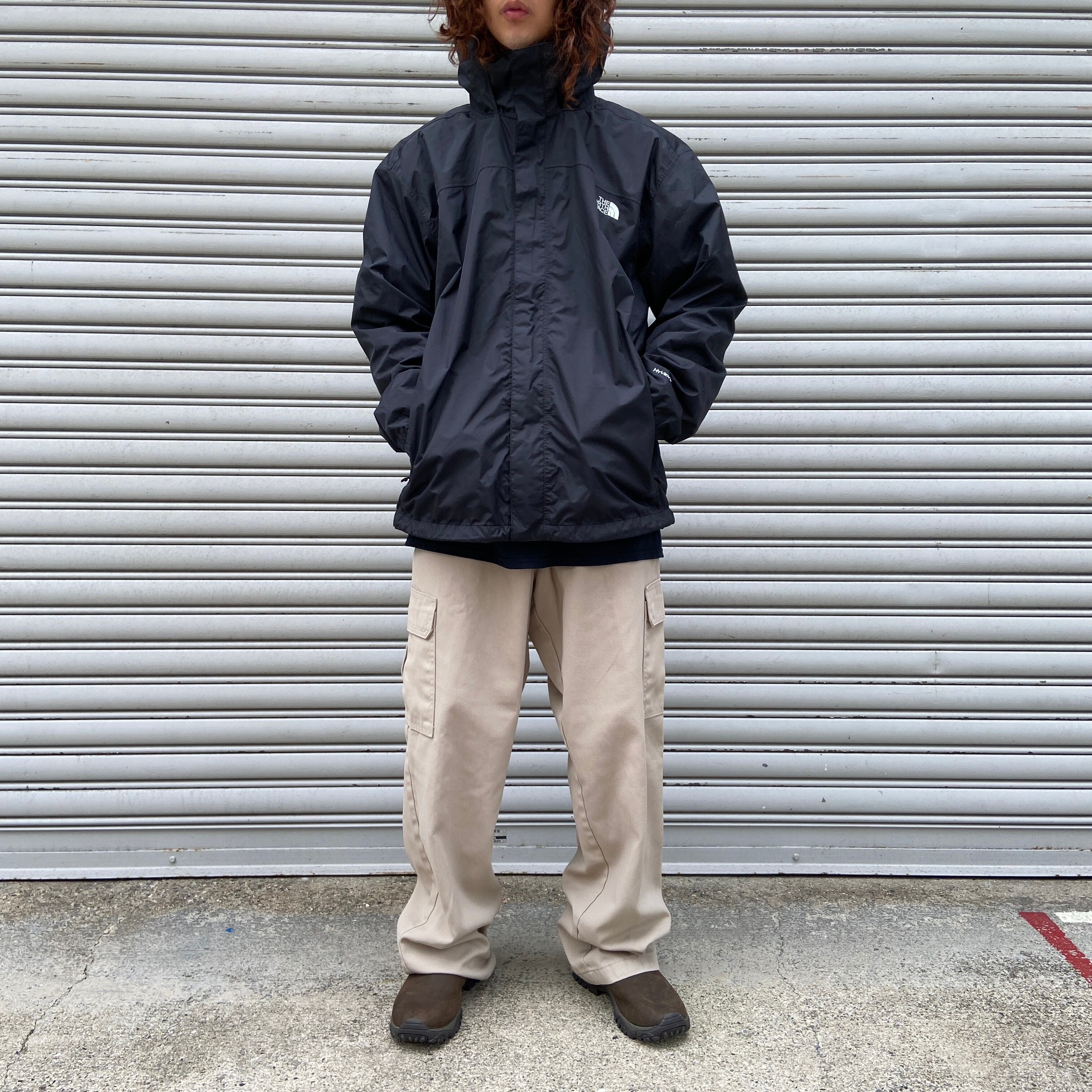 NORTH FACE ノースフェイス Hyvent マウンテンパーカー 黒 XL