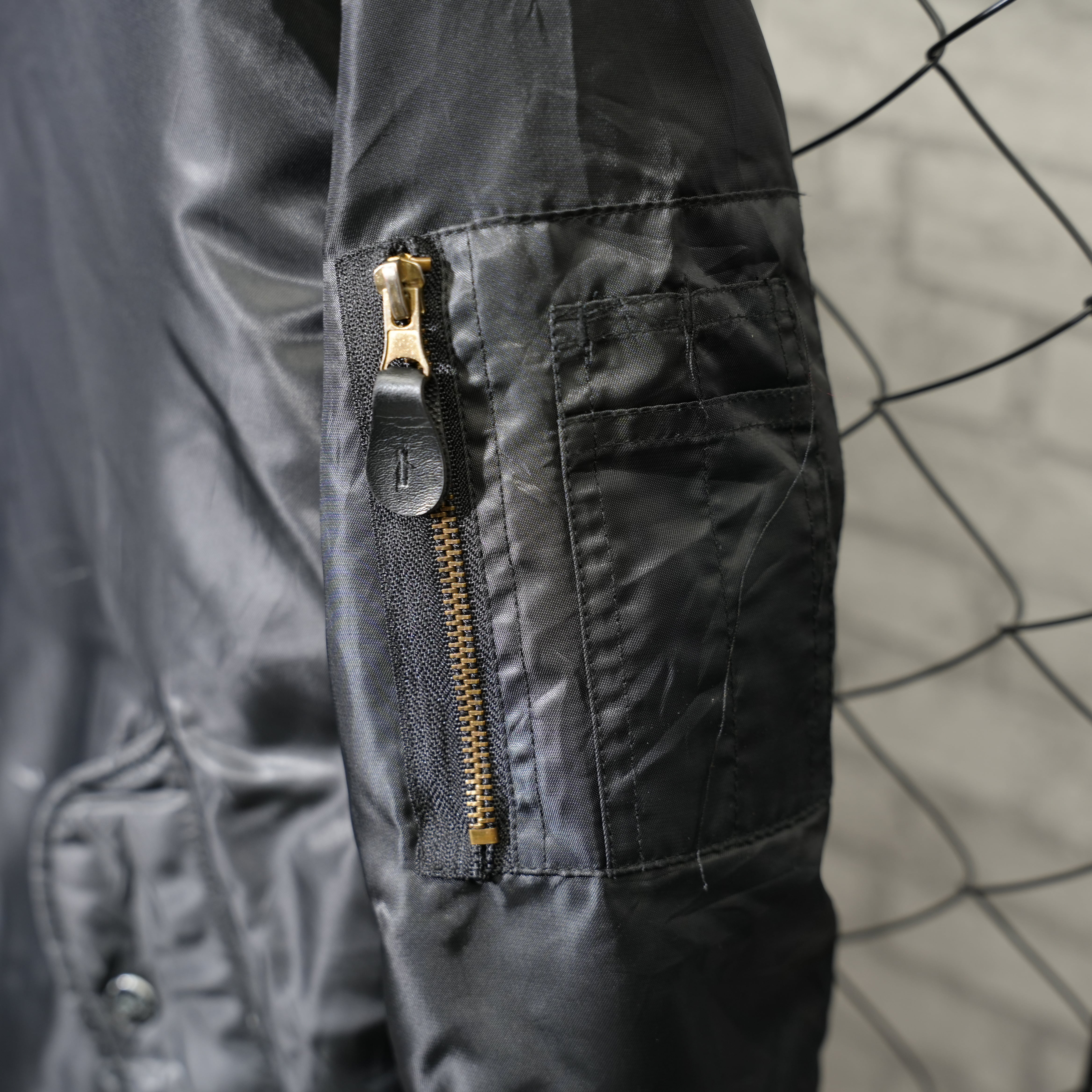 TRADESMAN MA-1 フライトジャケット Lサイズ 短丈 シャーリング