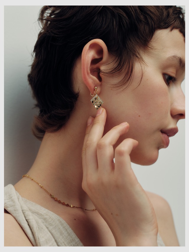 Earring/Pierce -Gold-