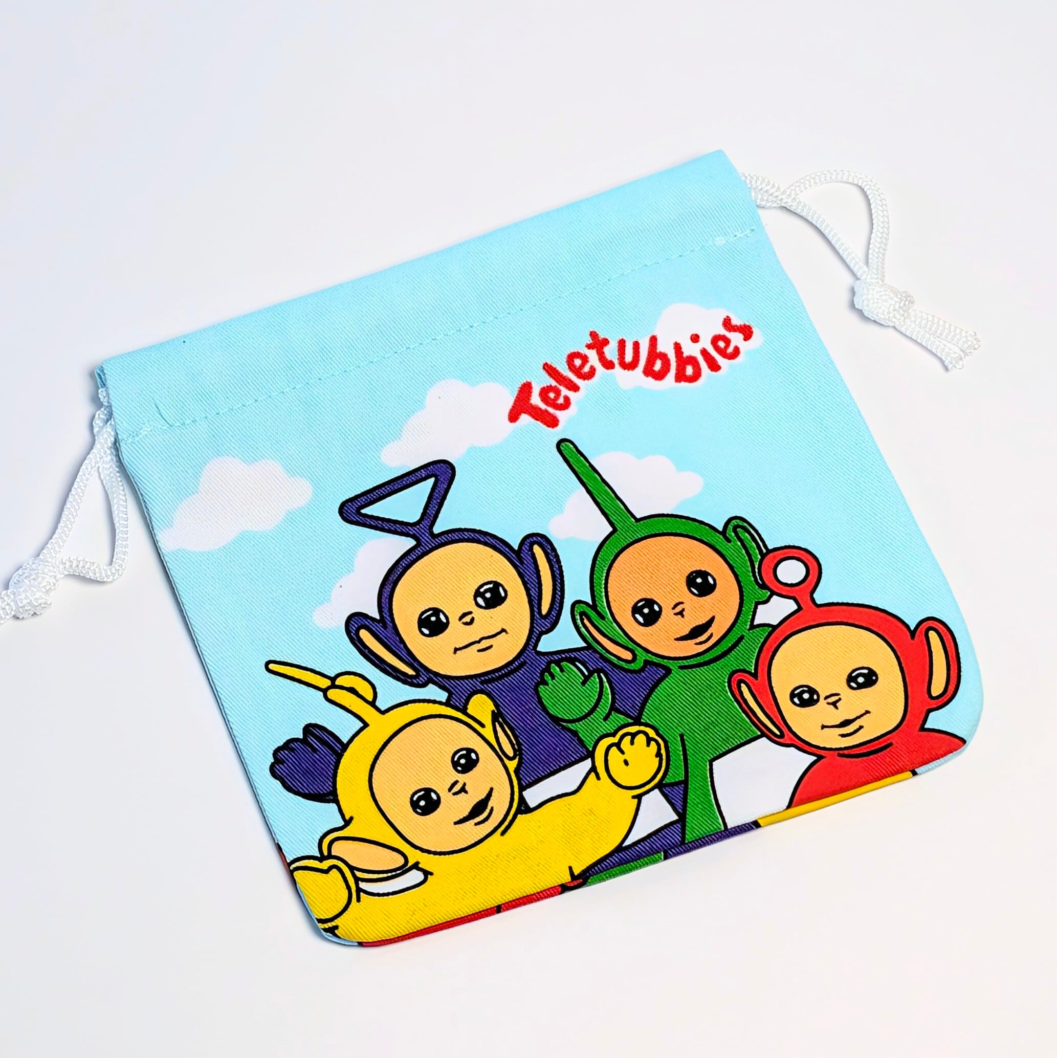 ✨️可愛すぎて何枚も欲しい♡✨️アメリカンキャラクターPURSE【 Teletubbies（テレタビーズ）】巾着袋 〚アメリカン雑貨 アメトイ〛