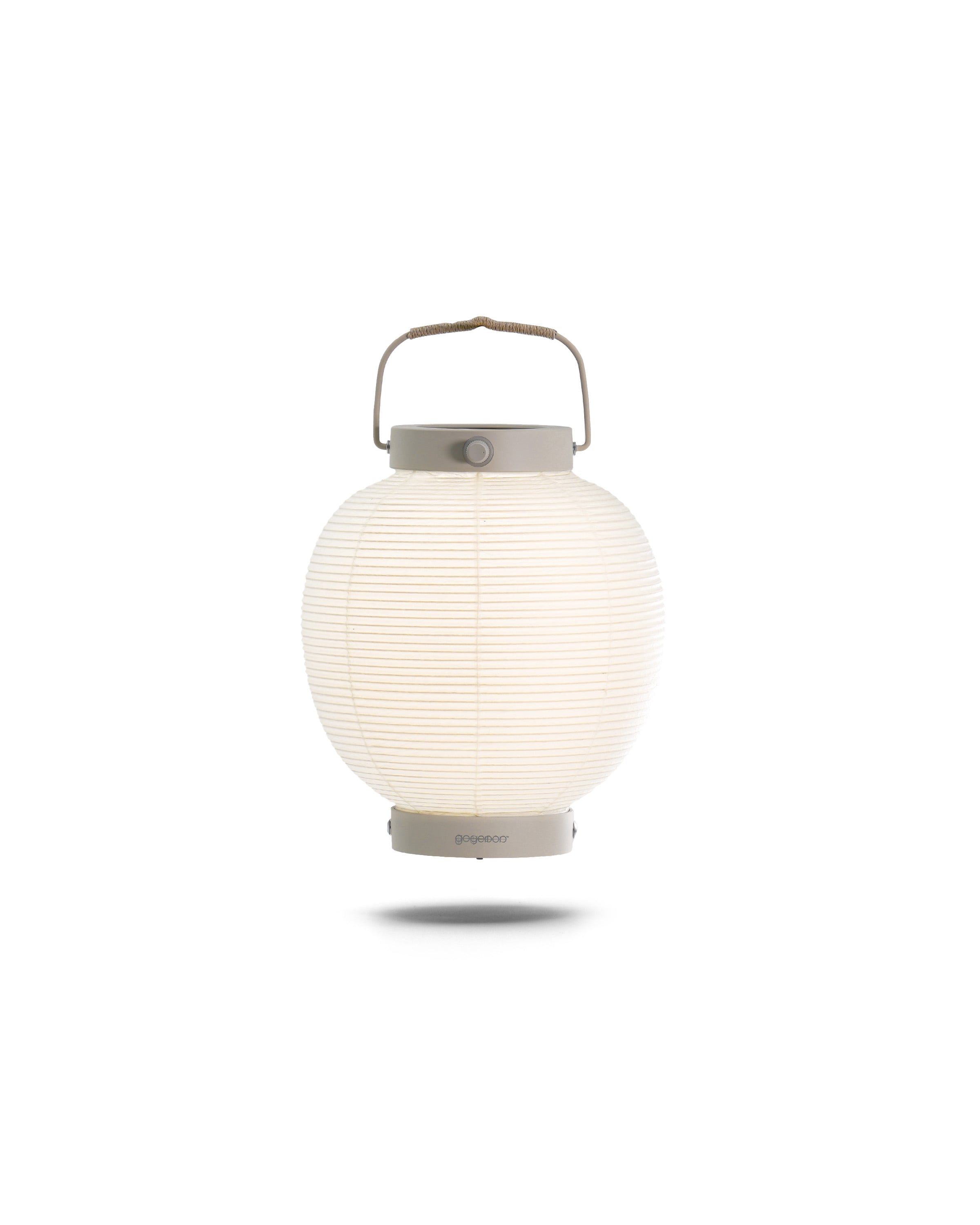CHOCHIN × SOLAR LED LIGHT“ ANCOH ” / GREIGE | goyemon ONLINE STORE
