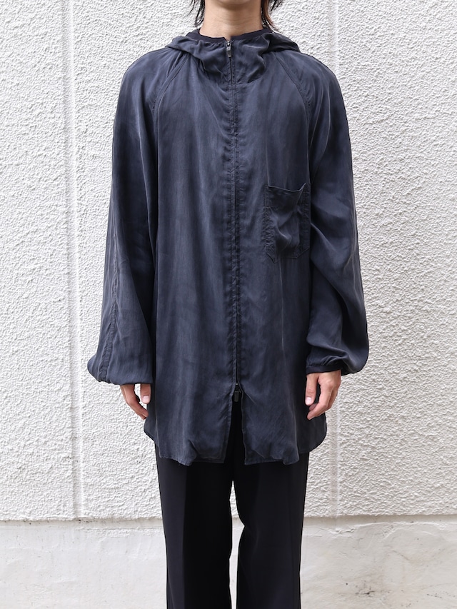 【y-3】raglan cupro hoodie
