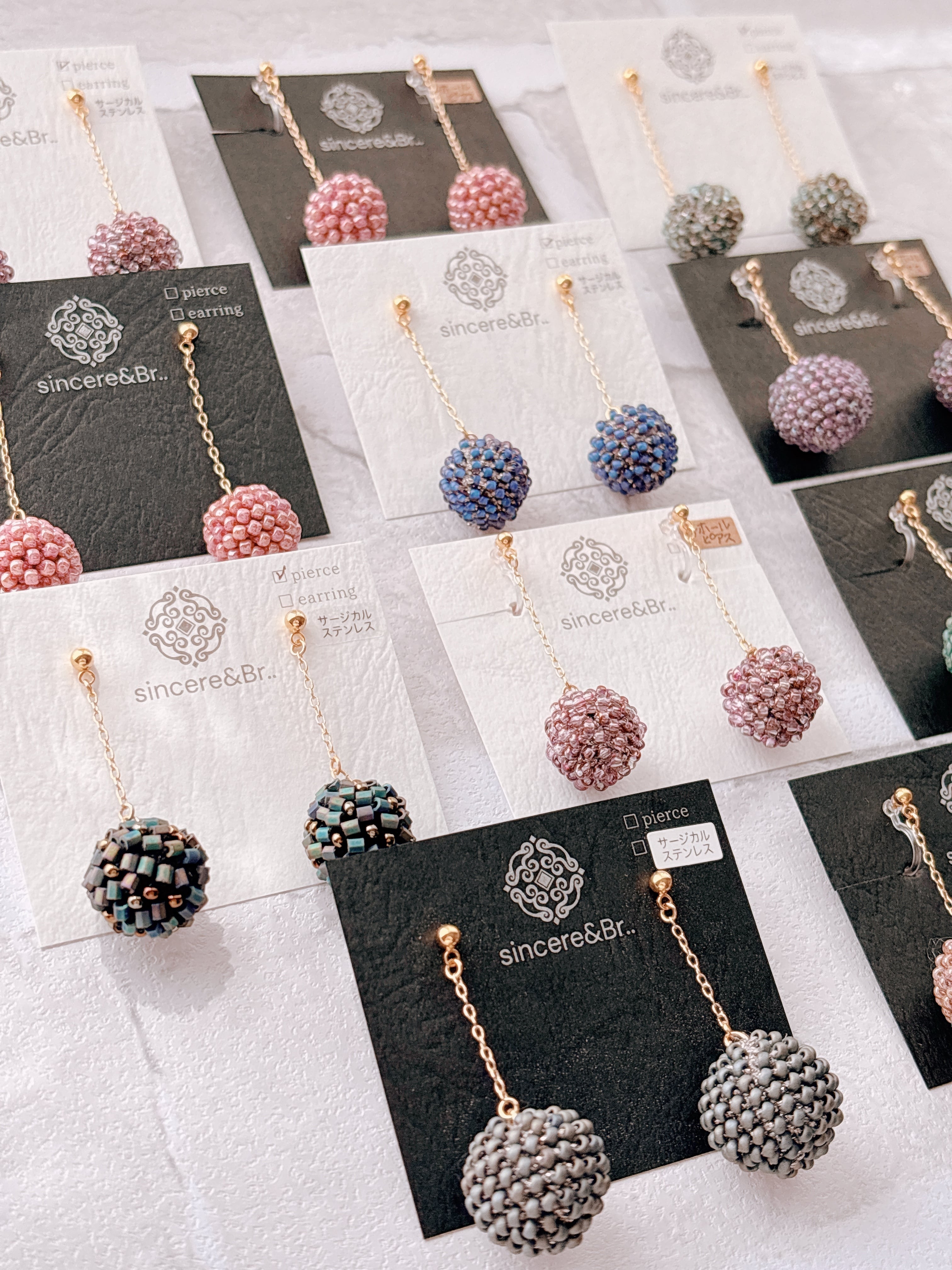 swarovski / blue ｜ イヤリング 621 | PAY ID