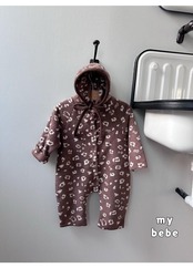 韓国子供服 / 26winter / my bebe / プードルスーツ(ボンネットセット) / ベビー / 冬服 *S~M*