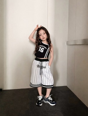 [COMMA] Mesh Bermuda Pants (140/150) / [콤마] 메쉬버뮤다팬츠 (140/150)