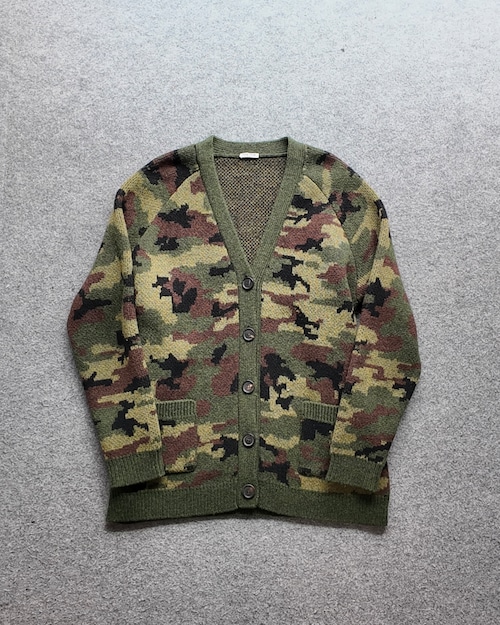 【MIUMIU】camouflage cardigan