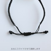 MeiNuオリジナルカジュアルに！ シルク蝋引き カマボコ翡翠ブレスレット A貨翡翠 jd_br1027