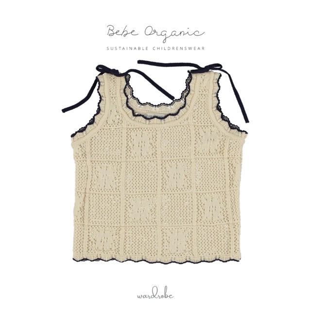 送料無料【Bebe organic】Elina Top / トップス / べべオーガニック